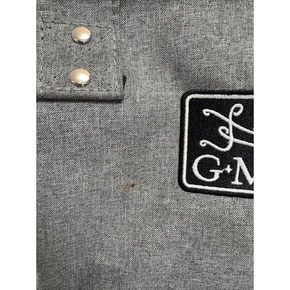 G+M Gray Backpack Tote Bag 15x15x6 Multi-Pocket Dance Travel Diaper Bag - Picture 3 of 10